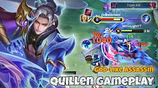 Quillen Jungle Pro Gameplay | Now This Is Assassin | Arena of Valor Liên Quân mobile CoT