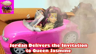Jordan Delivers the Invitation Letter to Queen Jasmine - Part 20 The Royal Wedding Descendants
