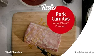Pork Carnitas in the Vitavit® Premium Pressure Cooker