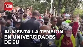 Tensión en universidad estatal de California por protesta propalestina