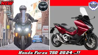 NEW COLORS IN THE NEW YEAR, Honda Forza 750 2024..!!