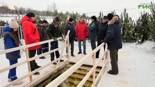 В Самаре завершили благоустройство крещенской купели на Полевом спуске