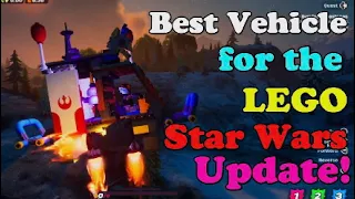 Best Vehicle For The LEGO Star Wars Island in Lego Fortnite Survival !