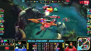 Assassin Mode - ICE vs FIRE - All Star 2015 hd