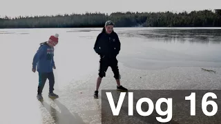 Almost Fell Through Ice (Vlog 16)
