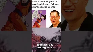 adiós akira toriyama, gracias por todo... #anime #dragonball