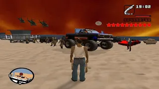 What happens if you Get 10 Red stars in GTA San andreas? (Best cheat code 2020)