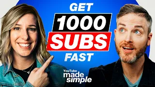 How to Get 1000 Subscribers on YouTube (Beginner's Guide)