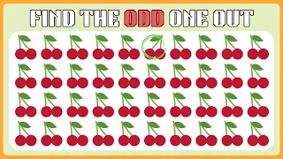 HOW GOOD ARE YOUR EYES? 👁 #17 I Find The Odd Emoji Out 🌭 I Food Emoji Edition