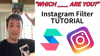How To Make A "Which Are You" Instagram Filter - Spark AR Tutorial