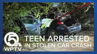 15-year-old arrested after 3 killed in stolen car crash in Martin County