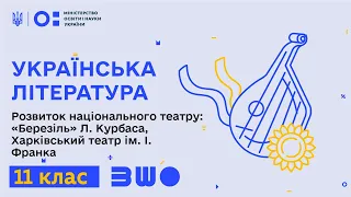 11 клас. Українська література. Розвиток національного театру: «Березіль» Л. Курбаса