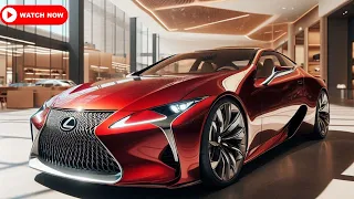 NEW 2025 Lexus LC Coupe Unveiled New Model Official Reveal : FIRST LOOK!