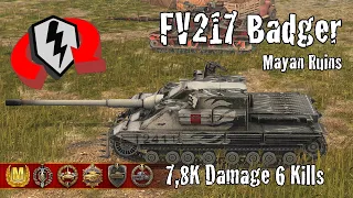 FV217 Badger  |  7,8K Damage 6 Kills  |  WoT Blitz Replays