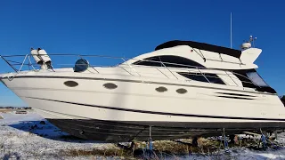 Fairline Phantom 43 Flybridge til salg/ for sale - www.cpbaad.com