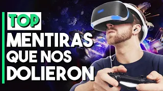 10 MENTIRAS muy DOLOROSAS que NOS COLARON en EL MUNDO DEL VIDEOJUEGO