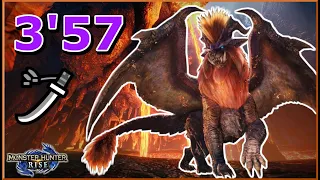 Teostra Speedrun Long Sword Monster Hunter Rise