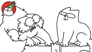 On The Fence  - Simon's Cat (Jazz Trilogy! - 2/3) | SHORTS #83