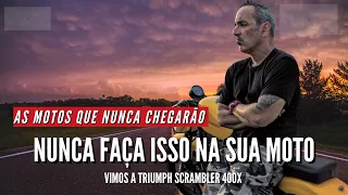 Nunca faça isso na sua moto