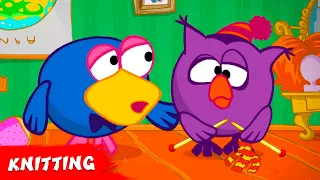 KikoRiki 2D | Best episodes about Knitting | Cartoon for Kids
