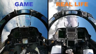 DCS vs Real Life - F-15E, Mig-29, Ka-50 and More