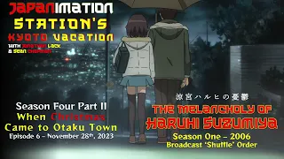 THE MELANCHOLY OF HARUHI SUZUMIYA Season 1 Review (2006 Shuffle Order) | Japanimation Station S4E06