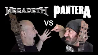 Megadeth VS Pantera (Guitar Riffs Battle)