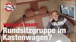 Ein Kastenwagen mit Rundsitzgruppe?