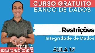 BD: Aula 17 - Restrições de integridade em banco de dados