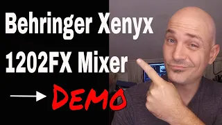 Behringer Xenyx 1202FX mixer | Review | Demo