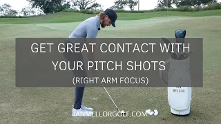 Get Great Contact With Your Pitch Shots - Right Arm Focus
