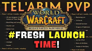 Turtle WoW Fresh Server - Content Phases & LAUNCH TIME !