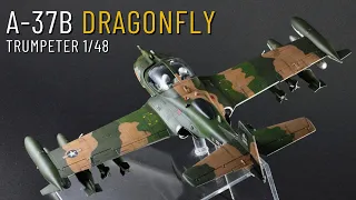 Trumpeter A-37B DRAGONFLY (Vietnam) | 1/48 scale | Build, Paint & Weather