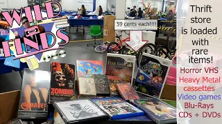 Thrift Store hunting - Find valuable Video Games, Heavy Metal Cassettes, DVDs, Blu-rays and more!