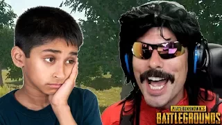 Doc's Funniest Game Ever on PUBG with Random Kid!