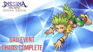 Dissidia FF Opera Omnia JP - Gau Event CHAOS Complete