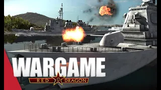 NAVAL WARFARE AND A VOLCANO! Wargame: Red Dragon Gameplay (Smoke In The Water, 4v4)