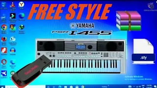 How to Download Yamaha PSR I 455 / I 500 Music keyboard Extra styles/Joshua creators