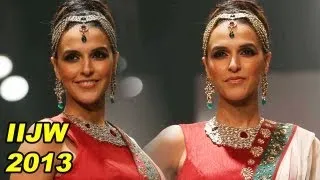 IIJW 2013 Day 2: Neha Dhupia Walks The Ramp