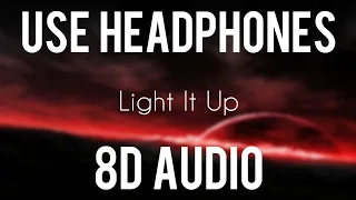 Robin Hustin x TobiMorrow - Light It Up (8D AUDIO). Use Headphones 🎧