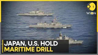 Exercise in South China Sea: Japan, US, Australia & the Philippines hold maritime drill | WION