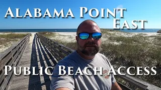 Alabama Point East Public Beach Access Orange Beach, Alabama #OrangeBeach #Beach #PerdidoPass