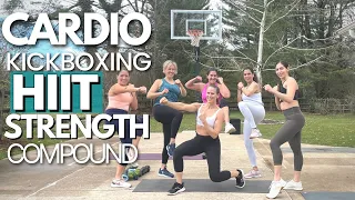 Total Body Kickbox & Compound Strength Workout | Get Ready to SWEAT!