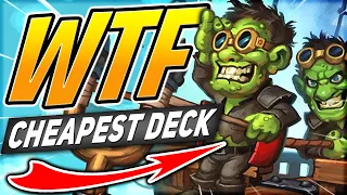 DESTROYING my ENEMIES With the CHEAPEST Deck! | Face Hunter | Descent of Dragons | Hearthstone