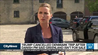 Trump lashes out after Danish PM rejects Greenland sale