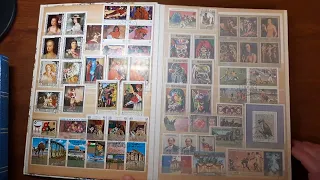 Альбомы марок: живопись и не только