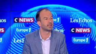 Manuel Bompard :  "Les députés LR doivent voter cette motion de censure"