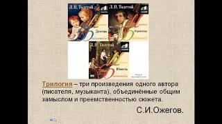 4 класс литературное чтение Л. Н. Толстой "Детство" (фрагмент урока), учитель Гусева В. Н.
