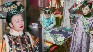 The queen gave her clothes as a token of her affection, Zhen Huan immediately rewarded Ruyi!