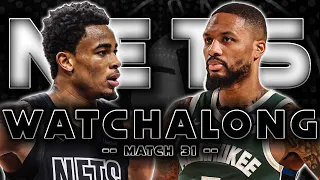 Brooklyn NETS vs Milwaukee BUCKS Live PLAY-BY-PLAY (NBA Season 23/24)